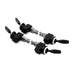 Black Bat Handle Toggle Switch Set - V-Twin 32-1812