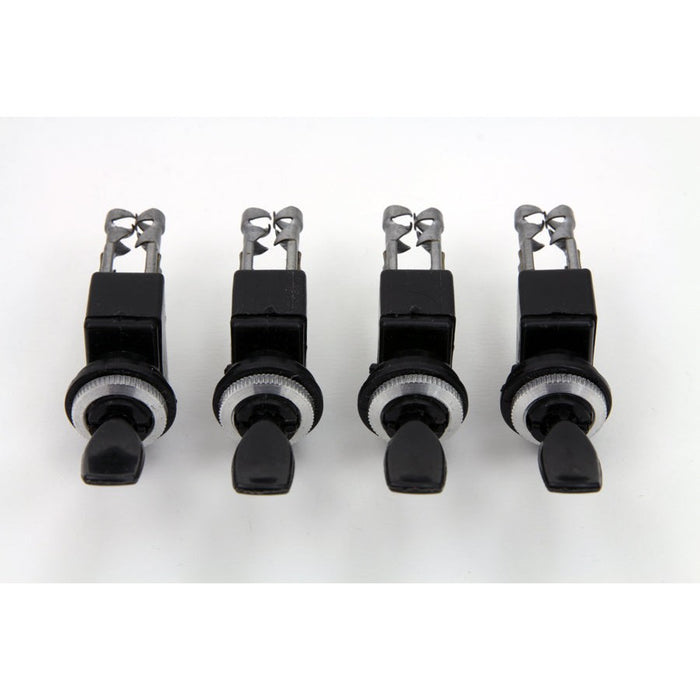 Black Bat Handle Toggle Switch Set - V-Twin 32-1812
