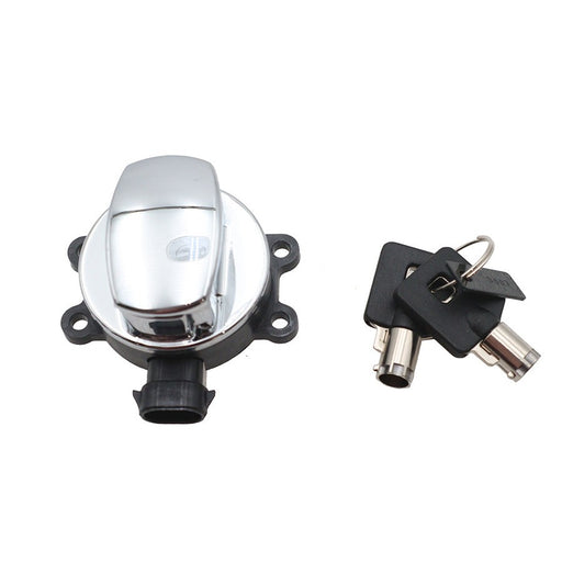 FLT Ignition Switch Chrome - V-Twin 32-1912 - OEM 71517-11A - Twin Cam 2011+