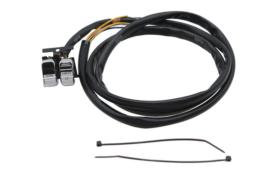 Ultima Handlebar Switch Dimmer and Horn Chrome - additional view 2