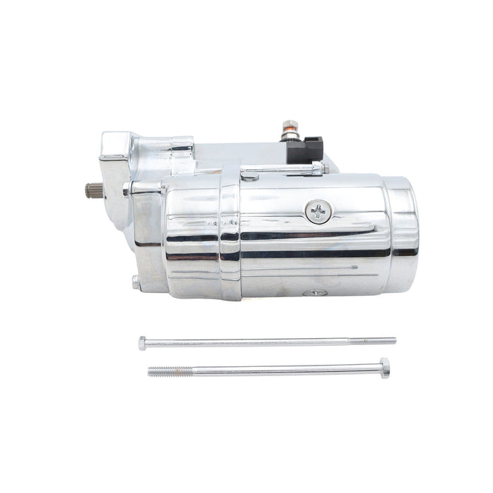 Ultima Thunder Fire Starter Motor 2.4KW Chrome - Ultima 70-229 - Big Twin 1989-2006