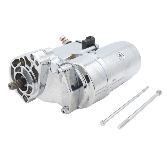 Ultima Thunder Fire Starter Motor 2.4KW Chrome - Ultima 70-229 - Big Twin 1989-2006