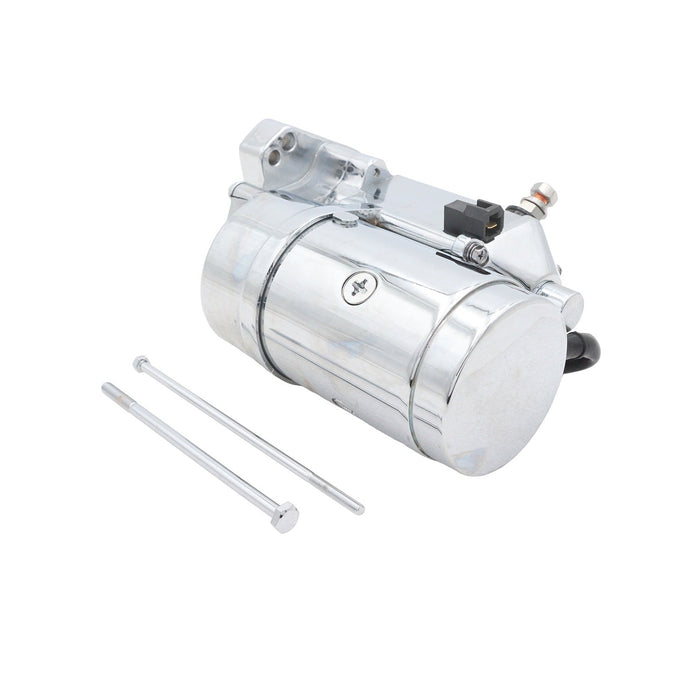 Ultima Thunder Fire Starter Motor 2.4KW Chrome - Ultima 70-229 - Big Twin 1989-2006