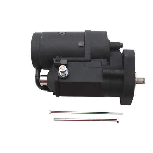 Ultima Thunder Fire Starter Motor 2.4KW Black - Ultima 70-228-B - Big Twin 1989-2006
