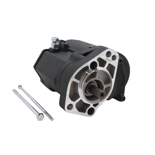 Ultima Thunder Fire Starter Motor 2.4KW Black - Ultima 70-228-B - Big Twin 1989-2006