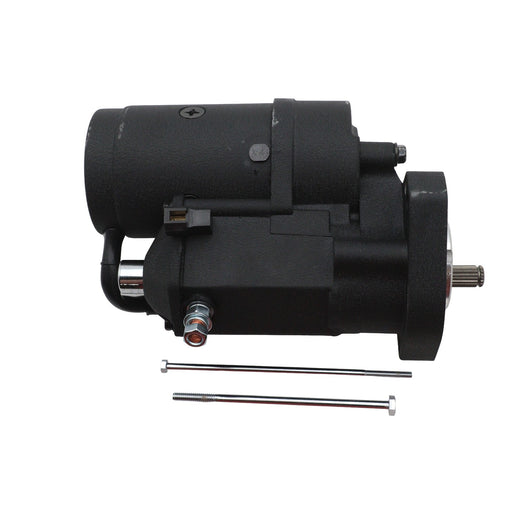 Ultima Thunder Fire Starter Motor 2.4KW Black - Ultima 70-229-B - Big Twin 1989-2006