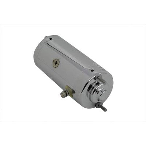 Prestolite Chrome Starter Motor - Volt Tech PH125-HD09-C - OEM 31458-66A - Ironhead 1966-1981