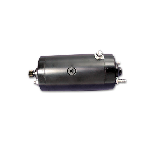Prestolite Black Starter Motor - Volt Tech PH125-HD09-B - OEM 31458-66A - Ironhead 1966-1981