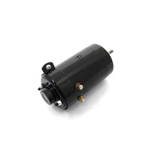 Black 12 Volt 2-Brush Generator - Cycle Electric DGV-2569 - OEM 29975-65A - Sportster 1941-1981
