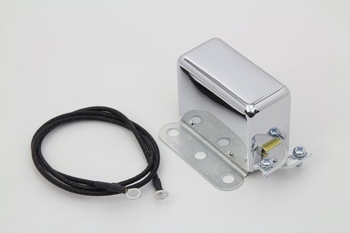 Volt Tech Chrome Look-A-Like 12 Volt 2-Brush Relay
