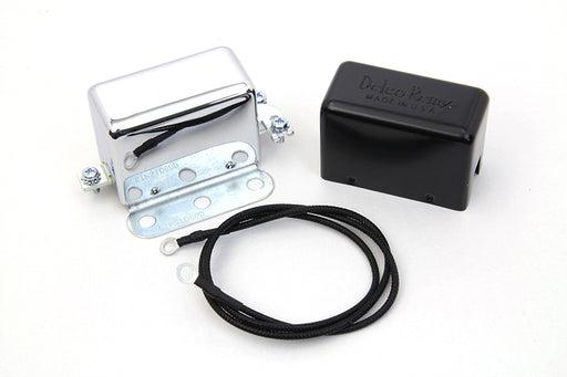 Volt Tech Chrome 12 Volt Regulator Relay
