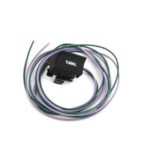 Black Handlebar Left Turn Signal Switch - Volt Tech 62397LB - OEM 71599-92