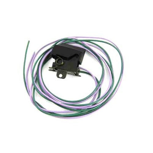 Black Handlebar Left Turn Signal Switch - Volt Tech 62397LB - OEM 71599-92