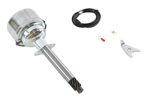 V-Twin Manufacturing V-Fire Overhead Valve Auto Advance Distributor Zinc Plated - additional view 2