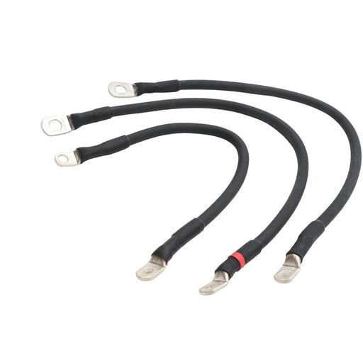 Ultima Premium Battery Cable Set Black - Ultima 18-702 - Big Twin 1980-1988