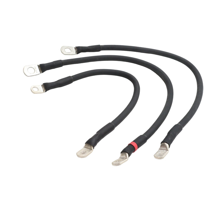 Ultima Premium Battery Cable Set Black - Ultima 18-702 - Big Twin 1980-1988