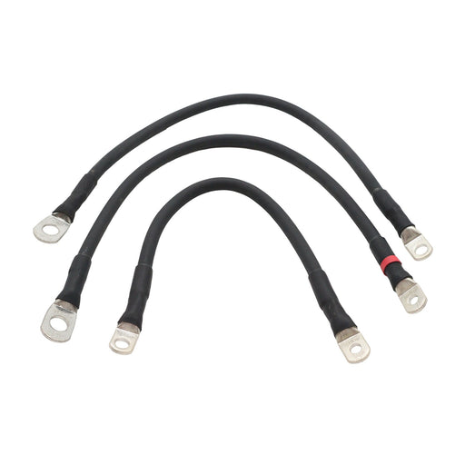 Ultima Premium Battery Cable Set Black - Ultima 18-705 - Evolution Softail 1984-1988