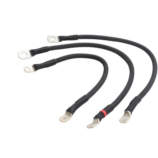 Ultima Premium Battery Cable Set Black - Ultima 18-708 - Big Twin 1982-1988