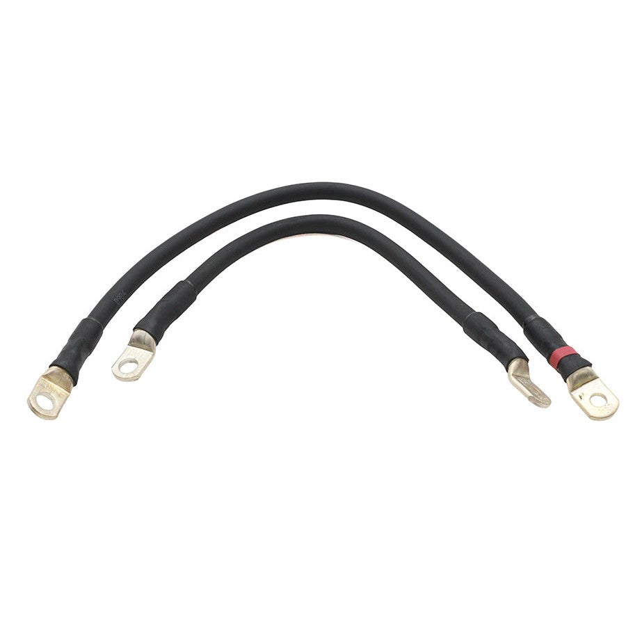 Ultima Premium Battery Cable Set Black - Ultima 18-709 - Big Twin 1989-2017