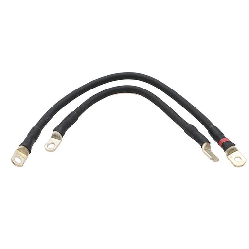 Ultima Premium Battery Cable Set Black - Ultima 18-711 - Twin Cam Dyna 2003-2017