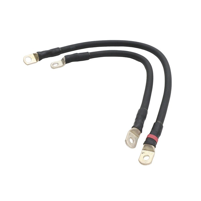 Ultima Premium Battery Cable Set Black - Ultima 18-711 - Twin Cam Dyna 2003-2017