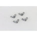 Battery Box Wing Nut Set - V-Twin 3249-4 - OEM 66387-24