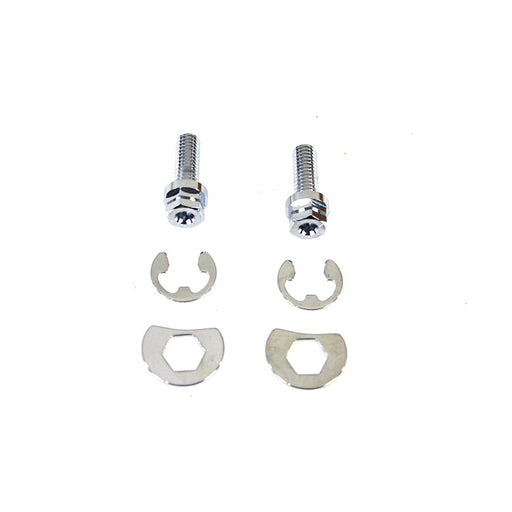 Exhaust Pipe Locking Bolt Mounting Kit Chrome - V-Twin 3252-6