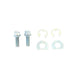 Exhaust Pipe Locking Bolt Mounting Kit Zinc - V-Twin 3254-6