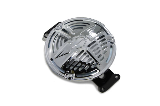 Wyatt Gatling Replica Delco Remy Chrome 6 Volt Horn - additional view 2