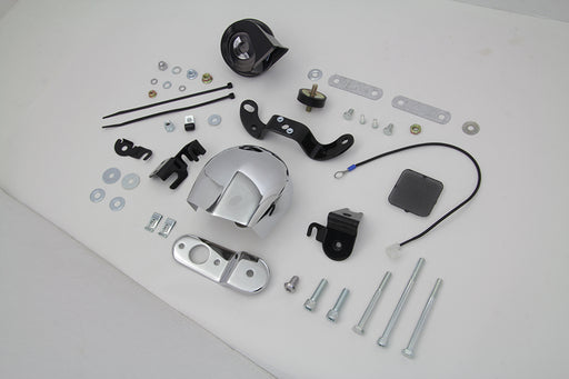 Wyatt Gatling Softail and XL Chrome Horn Kit - additional view 2