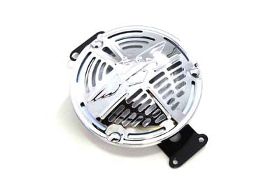 Wyatt Gatling Replica Chrome 6 Volt Horn - additional view 2