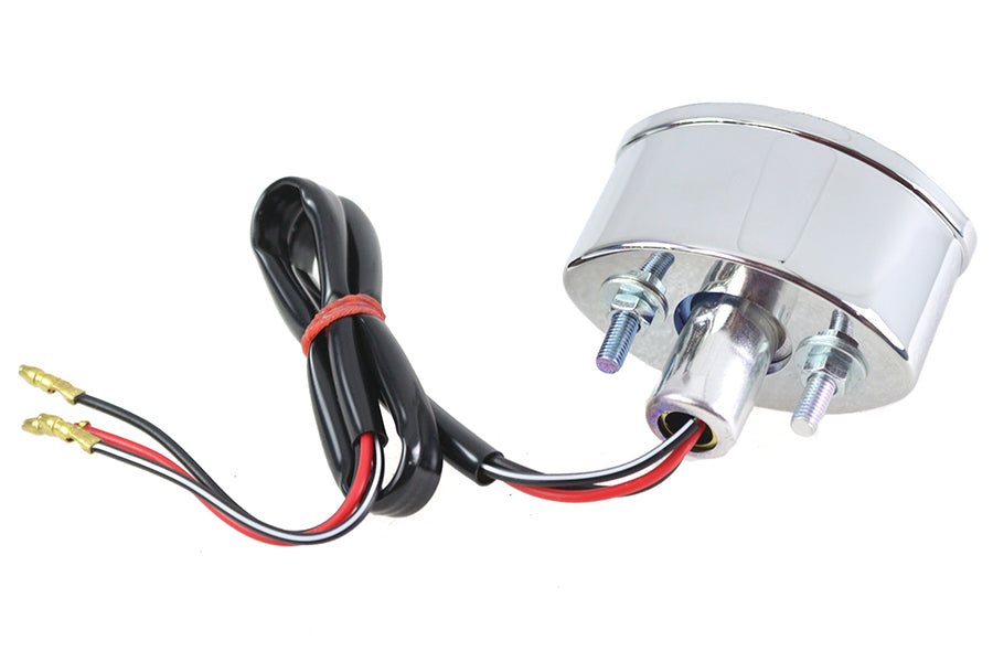 V-Twin Manufacturing Micro Oval Tail Lamp Chrome - additional view 4
