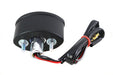 V-Twin Manufacturing Micro Oval Tail Lamp Black - additional view 4