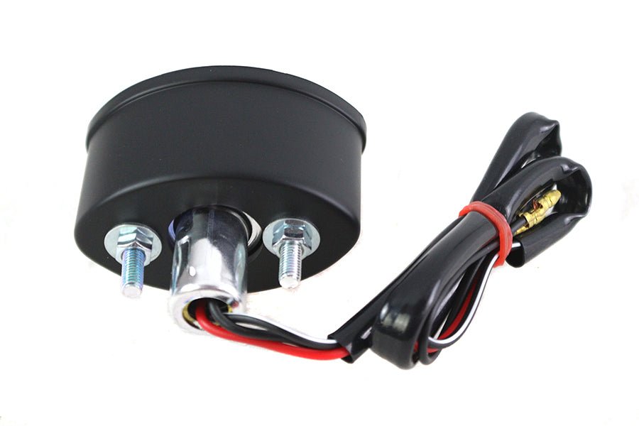 V-Twin Manufacturing Micro Oval Tail Lamp Black - additional view 4