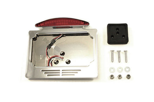 Wyatt Gatling Chrome Billet Fender Mount LED Tail Lamp Slice Type