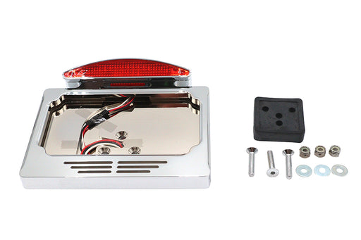 Wyatt Gatling Chrome Billet Fender Mount LED Tail Lamp Slice Type - additional view 2
