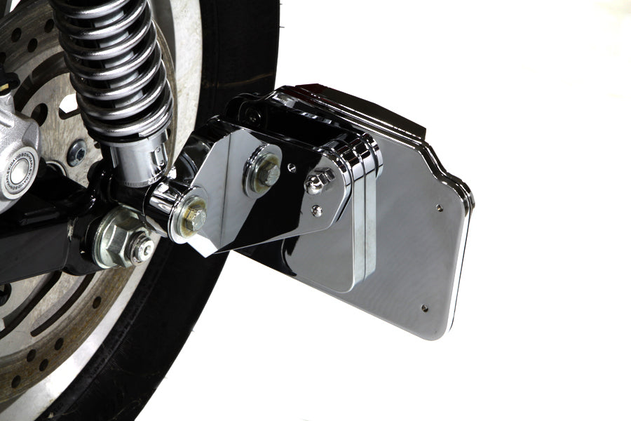 V-Twin Manufacturing Side Mount Tail Lamp Plate Set - additional view 4