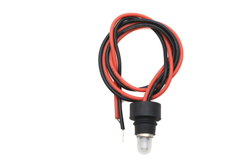 Wyatt Gatling Black Indicator Lamp Socket for Speedometer and Tachometer