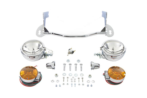V-Twin Manufacturing Chrome Spotlamp Kit - additional view 2