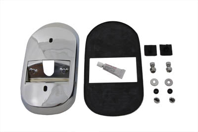 Wyatt Gatling Tail Lamp Adapter Chrome