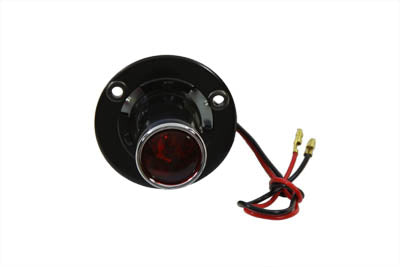 Wyatt Gatling Black 1 Round Tail Lamp