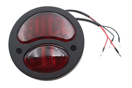 V-Twin Manufacturing Fcuk U Tail Lamp Assembly Black