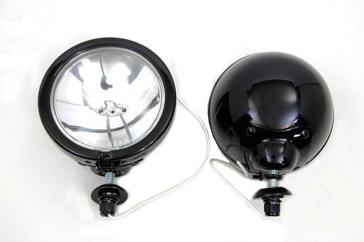 Wyatt Gatling Black Spotlamp Assembly