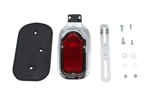 Ultima Chrome Tombstone Style Tail Lamp with LED