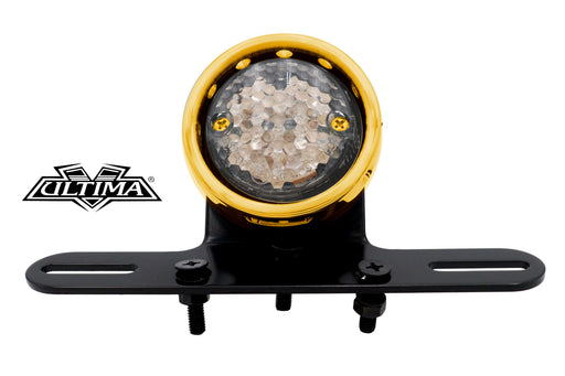 Ultima Drilled Gold Bezel Tail Lamp