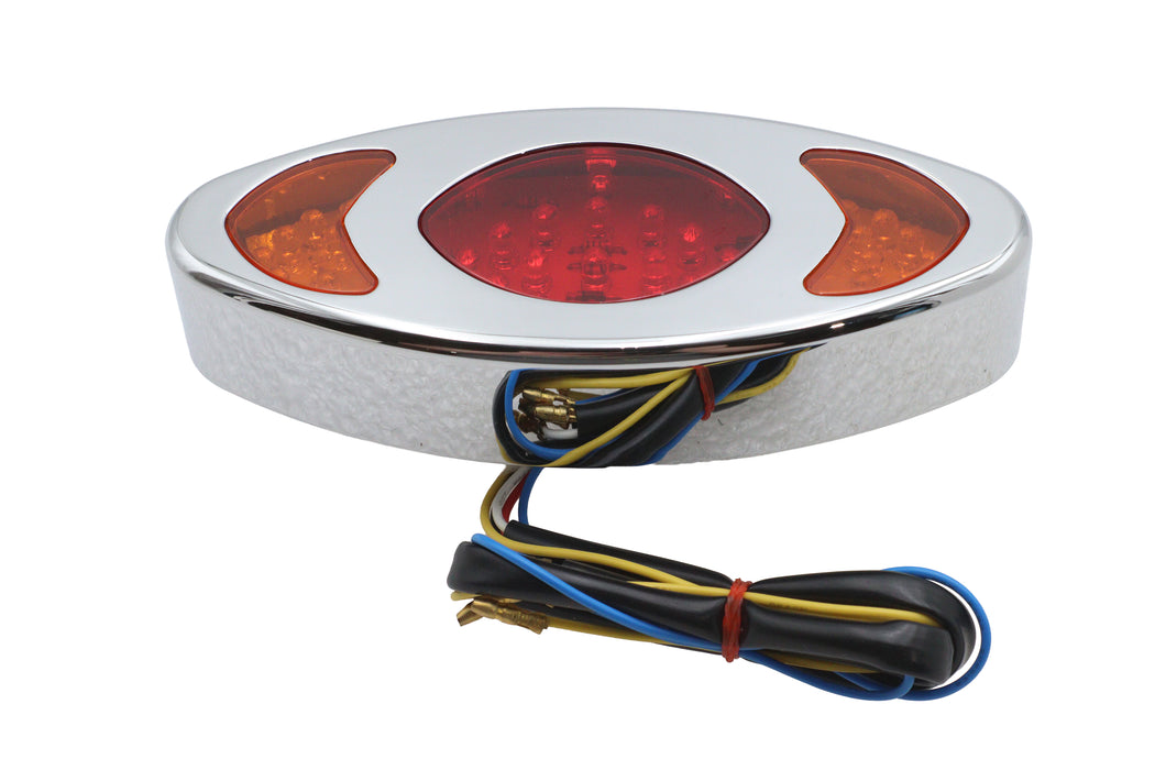 Ultima Chrome Cateye LED Tail Lamp Assembly - additional view 3