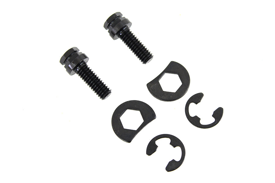 Colony Exhaust Pipe Locking Bolt Mounting Kit Black Oxide Plated