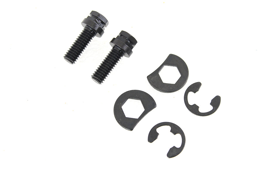 Colony Exhaust Pipe Locking Bolt Mounting Kit Black Oxide Plated - additional view 2