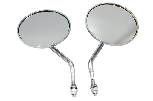 Wyatt Gatling Air Flow Mirror Set with Steel Stems Chrome - additional view 2