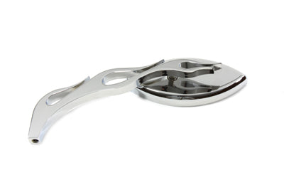 Wyatt Gatling Druid Mirror Oval Style with Flame Billet Stem - additional view 2